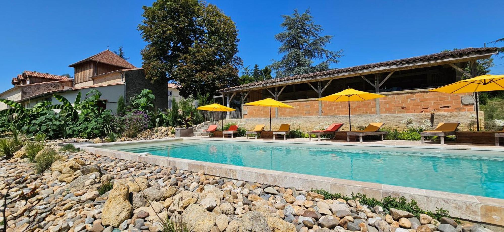 Chateau La Bastide Cardan Saint-Sulpice-de-Pommiers ภายนอก รูปภาพ