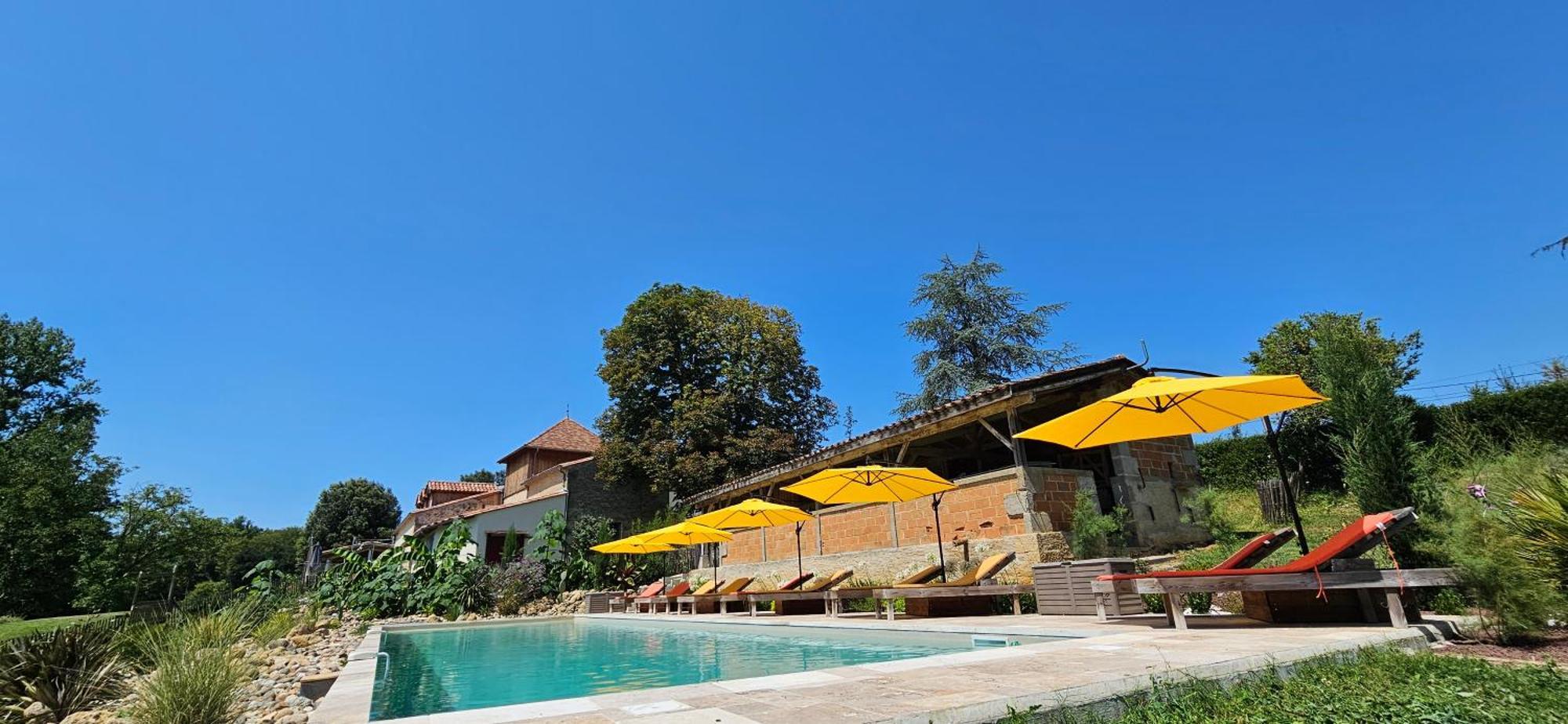 Chateau La Bastide Cardan Saint-Sulpice-de-Pommiers ภายนอก รูปภาพ